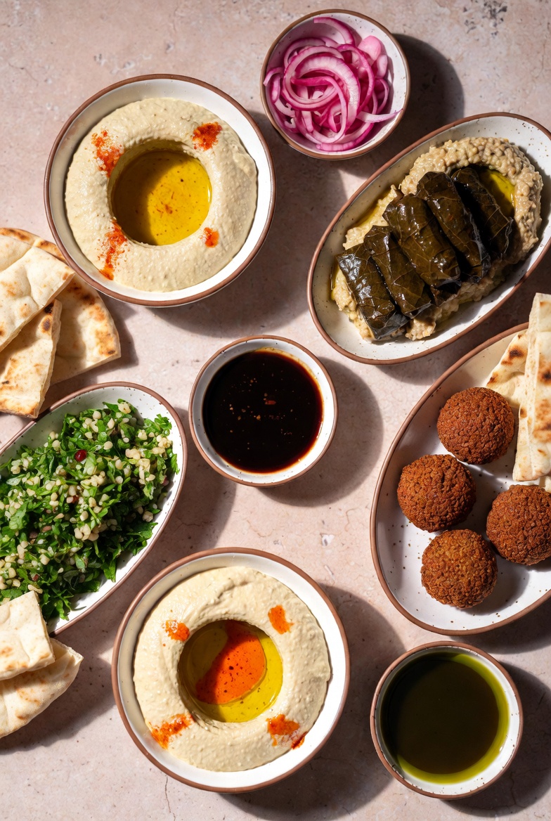 Mezze zum Teilen